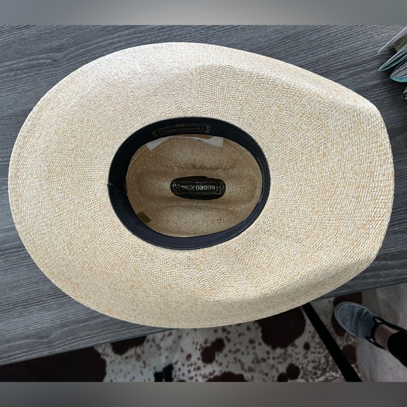 6 1/2in Rodeo King Bangora HD Burlap 4 1/2in. Brim Cowboy Hat. - Picture 3 of 3